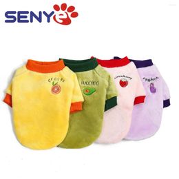 Dog Apparel Clothes For Small Dogs Soft Pet Clothing Winter Chihuahua Cat Supplies