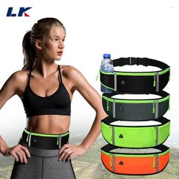 Outdoor Bags Portable Sports Waist Pack Women Men Running Belt Bag Waterproof Fanny Wallet Pouch Phone Holder Gym Bum