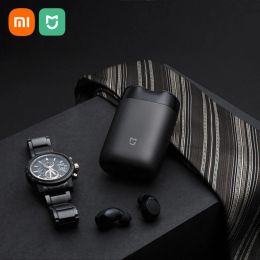 Shavers XIAOMI MIJIA Electric Shaver S100 Mini Twin Blade IPX7 Washable Portable Dry Wet Razor Beard Trimmer Cutter For Men Razor