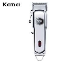 Kemei KM1998 Professional Premium Hair Clipper Men Pro Version 2000mAh Battery Super Light Super Strong Super Quiet Barber Shop H1413614