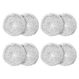 8Pcs Washable Mop Cloth Cleaning Replacement For Xiaomi Dreame Bot W10 Robot Vacuum Cleaner Spare Parts Accessories