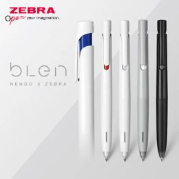 Pens 2pcs ZEBRA Ballpoint Pen BAS88 Blen Low Center of Gravity Shock Absorption Quick Dry 0.5/0.7 Student Business Office Supplies