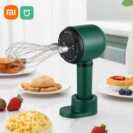 Blenders Xiaomi Mijia Electric Wireless handheld Blenders 3Speeds Electric Mixer Egg Portable Automatic Cream Whipper Whisk Baking Use