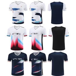 2024New style badminton jersey collection for men and women's children's badminton short sleeved top quick drying sportswear T-shirt youneex