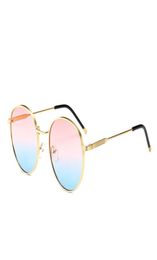 2021 Retro Small Round Sunglasses Men Brown Green Yellow Lens Metal Frame Fashion Sun Glasses For Women Brand Vintage UV400 NX6499958