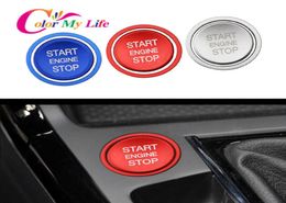 Car Engine Start Stop Button Ring Ignition Cover Trim For VW Golf 7 MK7 VII GTI R Tiguan Jetta CC Arteon Passat B8 Touareg Troc8763859