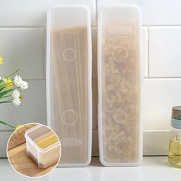 Storage Bottles Pasta Containers Kitchen Rectangle Airtight Food Container With Lids For Noodle Cooked Wheaten