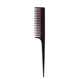 2024 Wholesale Price Three Rows Pointed Tail Hair Styling Comb Hot American Colours Hair Brush for Men Women Top Antistatic Hair Tip Brush Comb For Lots Of Hairs