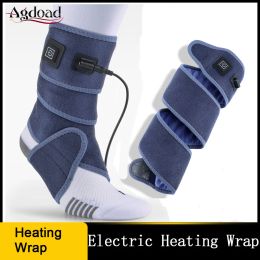 Heaters Usb Heating Pad Wrap for Arm Foot Wrist Knee Support Brace Electric Warmer Hot Compression Arthritis Pain Relief Wristband Belt