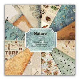 Gift Wrap 6"X6" Nature Scrapbook Paper Scrapbooking Patterned Pack DIY Craft Background