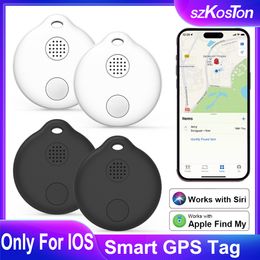 GPS Smart Tag For IOS System Find My APP Mini Smart Tracker Bluetooth-compatible Smart Tag Key Finder Bag Car Lost Tracker