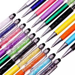 Pens 30 Pcs 0.7mm Capacitive pen Metal Refill Metal Ballpoint Pen Projectile Tip Student School Office Writing Pen Gift Pen