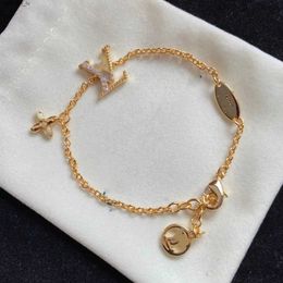 Дизайнерские ювелирные украшения мода Жемчужное колье бриллиантовое золото платиновые буквы ожерелья для женщин свадьба
