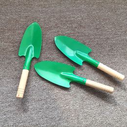 Mini Children's Gardening Trähandtag Spade Rake Flower Plant Lossningsverktyg Family Garden Pot Planting 356