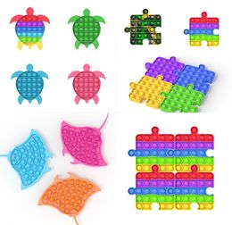 Finger Toys Tortoise Fish Cube Turtle Puzzle Bubble puzzles Toy Board Game7608242