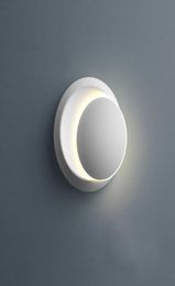 2019 Wall Lamps Black White 90260V Wall Light Indoor Led Wall Lamp Bedroom Rotatable Plated Metal 5W Led Sconce I821337977