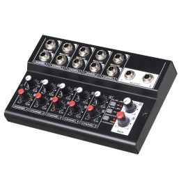 Mixer MIX5210 10Channel Mixing Console Digital Audio Mixer Stereo for Recording DJ Network Live Broadcast