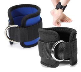 1Pc Ankle Guard Strap Dring Adjustable Thigh Leg Pulley Gym Weight Lifting Multi Cable Attachment Fitness Protection8656146