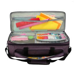 Storage Bags Carrying Case For Cricut Explore Air 2-Layer Bag Compatible With Maker Machine Air/Air 2/Air 3