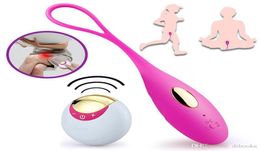 Vibrating Egg Ball Vibrators for Women 10mode Vibrations Powerful Wireless Remote Control Jump Eggs G Spot Wand Massager Sex Toy 7003056