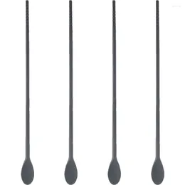 Spoons Silicone Integrated Chopsticks Spoon Multi-use Stirring Stirrer Household Beverage Kitchen Double End Rod Serving