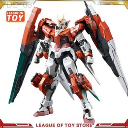 Action Toy Figures MJH 00 Seven Sword Red MG 1/100 GN-0000GNHW Model Figures Robots Assembled model toys YQ240415