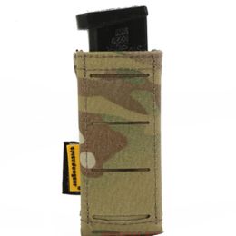 Accessories Emersongear Tactical LCS Pistol Magazine Pouch 9mm Mag Pouch Single Mag Carrier MOLLE Pouch Laser Cut Airsoft