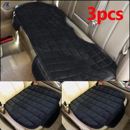 Car Seat Covers 3PCS Cover Four Seasons Front Rear Cushion Breathable Protector Mat Antifouling Pad Auto Accessories Universal Size