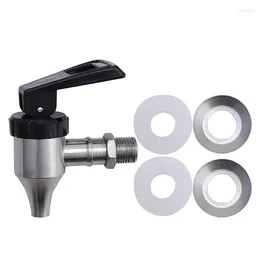 Bathroom Sink Faucets Stainless Steel Drink Dispenser Plastic Coffee Valve Wine Barrel Faucet / Spigot