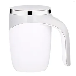 Mugs Self-Stirring Milk Fruits Mixing Cup Milkshake Rotating Magnetic Water For Chocolate Tea Office Home