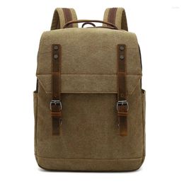 Backpack Chikage Multi-function Unisex Portable Bag Business Large Capacity Canvas Outdoor Leisure Travel Computer