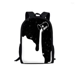 School Bags Cute Milk Pattern Kids Backpack For Teenager Girls Boys Back Pack Children Student Bagpack Kid Bookbag Shoulder Bag