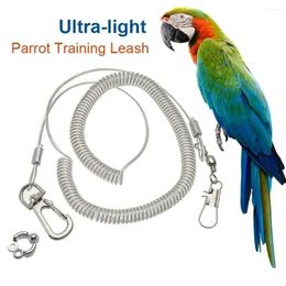 Other Bird Supplies Training Leg Ankle Parrot Rope Macaw Flexible Ultra-light Cockatiel Ring 10m Leash Flying Foot Harness Chain