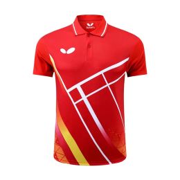 Jerseys Summer Unisex Table Tennis Clothing Suit Qucik Dry Breathable Sweatabsorbingtable Tennis Jerseys Running Sportswear