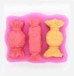 Baking Moulds DIY Candy Chocolate Ice Cream Food-grade Handmade Silicone Soap Candle Cake Decoration Mold