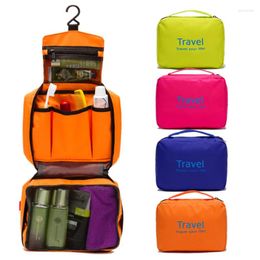 Storage Bags Hangable Portable Travel Bag Wash Large Capacity Home Makeup Folding Waterproof Letter