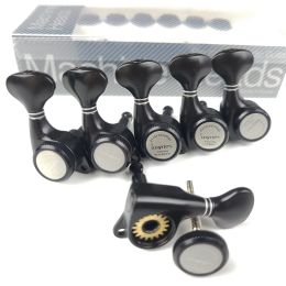 Guitar KAYNES Guitar Locking Tuners Electric Guitar Machine Heads Tuners Lock String Tuning Pegs for LP SG TL ST Style Guitars Black