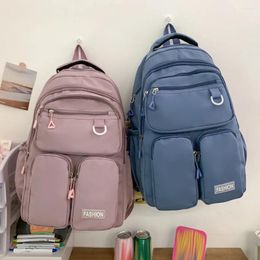 Backpack Casual Nylon Women Female Travel Bags Backpacks Schoolbag For Teenage Girls College Students Bookbags Ladies Rucksack