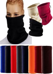 Outdoor Polar Fleece Neck Gaiter Warmer Neck Tube Face Mask Men Women Winter Hiking Scarf Camping Cycling Face Mask5552913