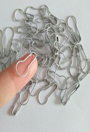 1000 pcs fashion grey color 78 inch Bulb shaped Safety Pin Locking Stitch Markers 9456478