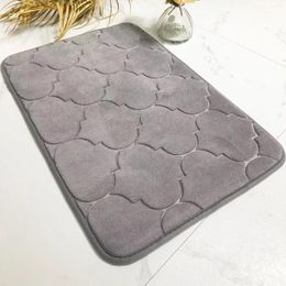 Bath Mats Bathroom Door Absorbent Carpet Quick Dry Dirt Resistant Rugs For Kitchen Floor Tub Shower Room Office Supplies