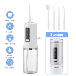 Oral Irrigators Electric dental irrigator Portable household cleaner Stone removing floss Dental H240415