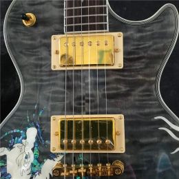 Guitar High Quality Customized Electric Guitar, Ebony Tuning Fork, Longding G Design, Hardware Gold Plating, Wholesale