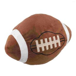 Pillow Football Chair Seat Pad Rugby Gift Fluffy Pillows Style Throw Rugby-shaped Baseball