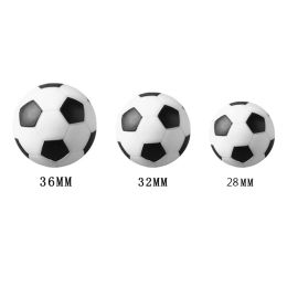 Tables 20pcs/lots Plastic Soccer Table Foosball Ball Football mini ball Soccer Mach table balls For baby foot fussball 28mm 32mm 36mm