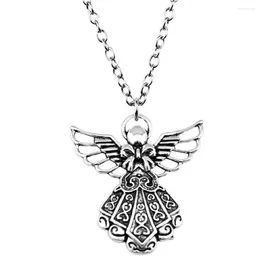 Pendant Necklaces 1pcs Angel Man Necklace Car Jewellery For Men Wholesale Chain Length 70cm OR 45 4cm