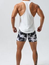 Men's Tank Tops Summer Camisole Loose Running Sports I-Shaped Vest
