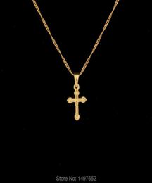 Fine Jewellery Jesus Pendant Men Plated Gold Colour Necklace Christmas Women Catholic With 45cm 60cm Chain45013749057410