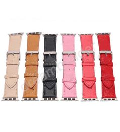 M designer Watchbands for watch strap 42mm 38mm 40mm 41mm 44mm 45mm iwatch 1 2 3 4 5 bands Leather Strap Bracelet Fashion Stripes7364044