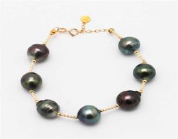 Hawaiian Bracelets real frhwater baroque pearl Bracelets for pearl jewelry5609305